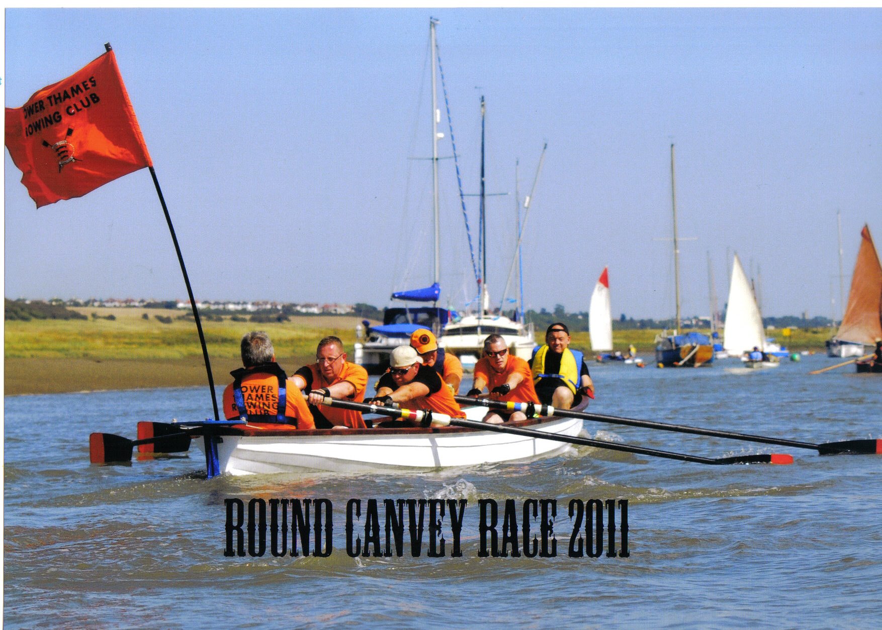 Pete racing at the Round Canvey Island Race 2011